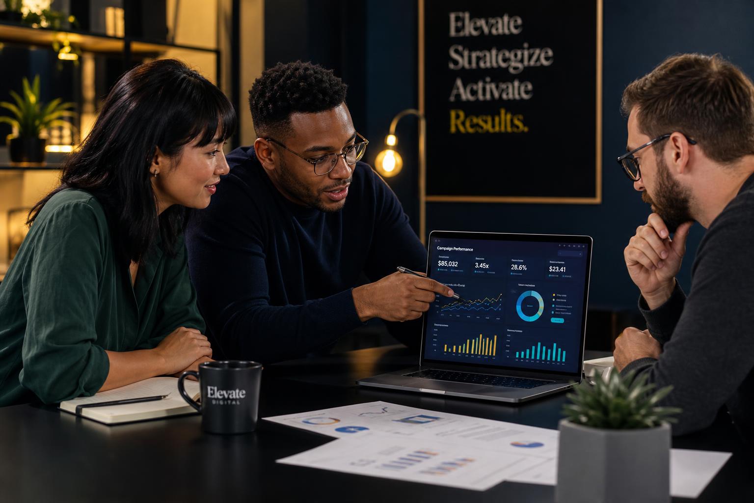 YesUCan campaign and analytics dashboard